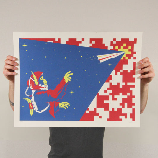“Space Ape” - Glow-in-the-Dark Double Print (Limited Edition)