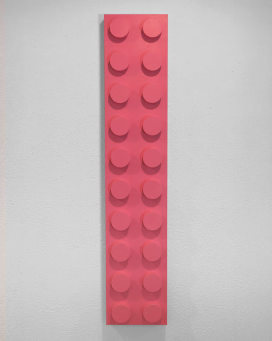 PINK BRICK PLATE