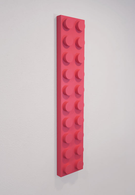 PINK BRICK PLATE
