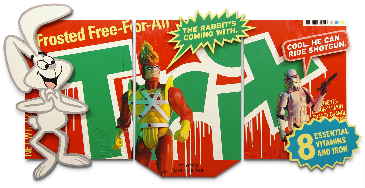 Frosted Free-For-All - (Trix Box Top)