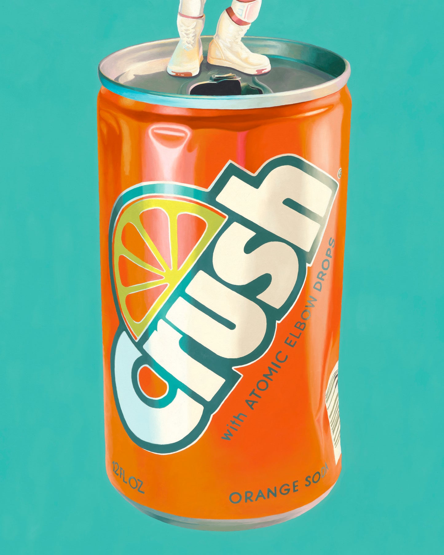 Orange Crush - Atomic Elbow Drops (Limited Edition Print)