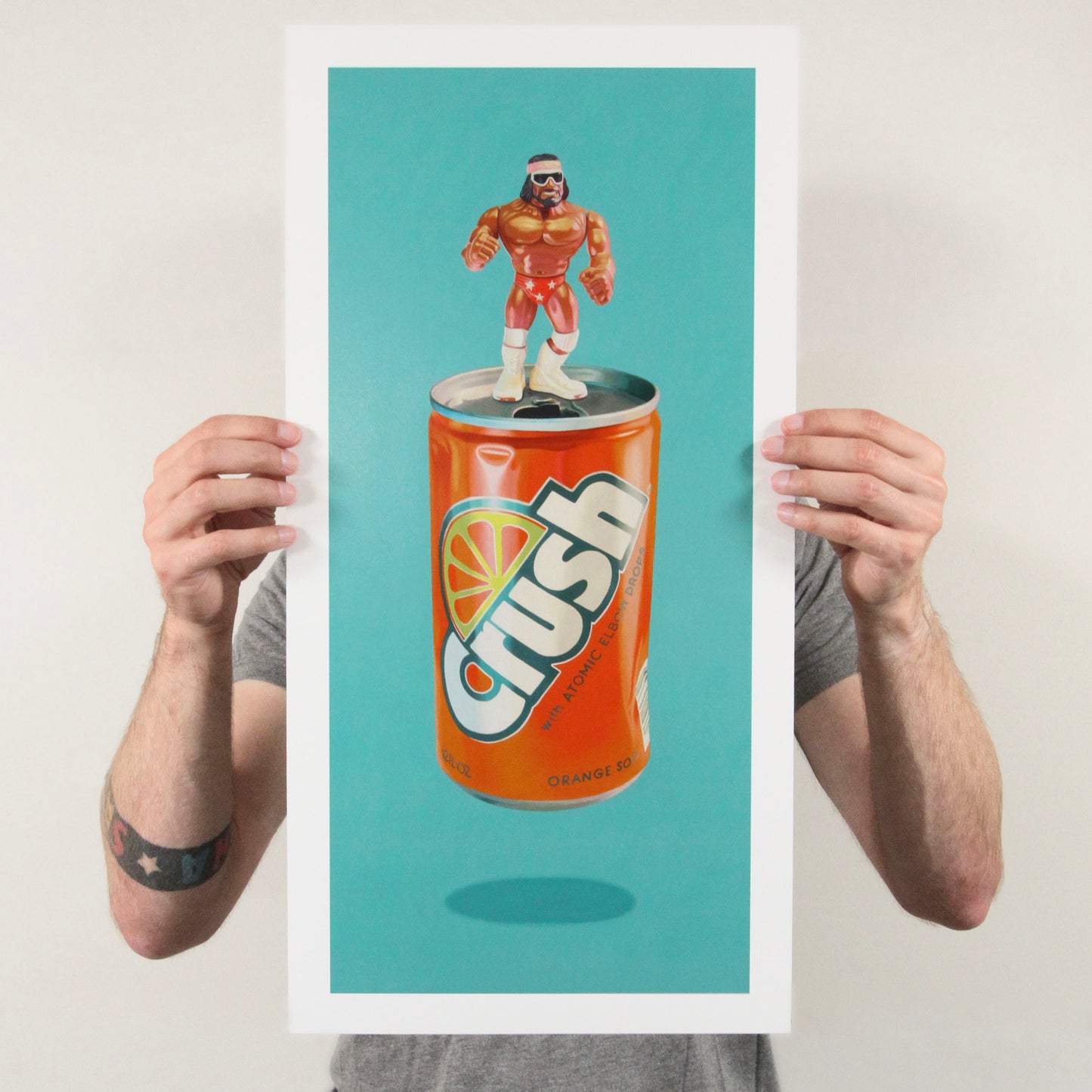 Orange Crush - Atomic Elbow Drops (Limited Edition Print)