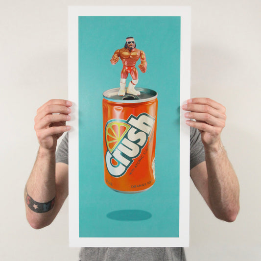 Orange Crush - Atomic Elbow Drops (Limited Edition Print)